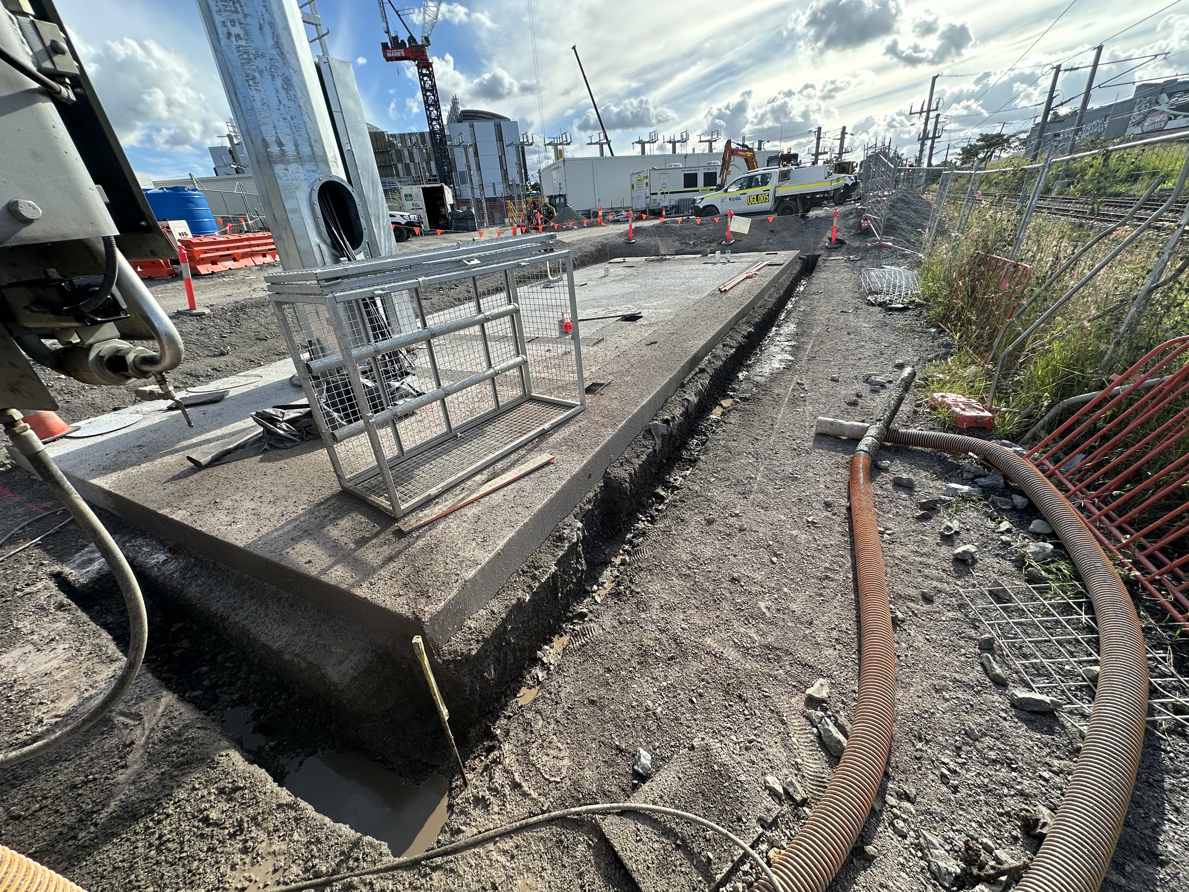 Cross River Rail excavation project