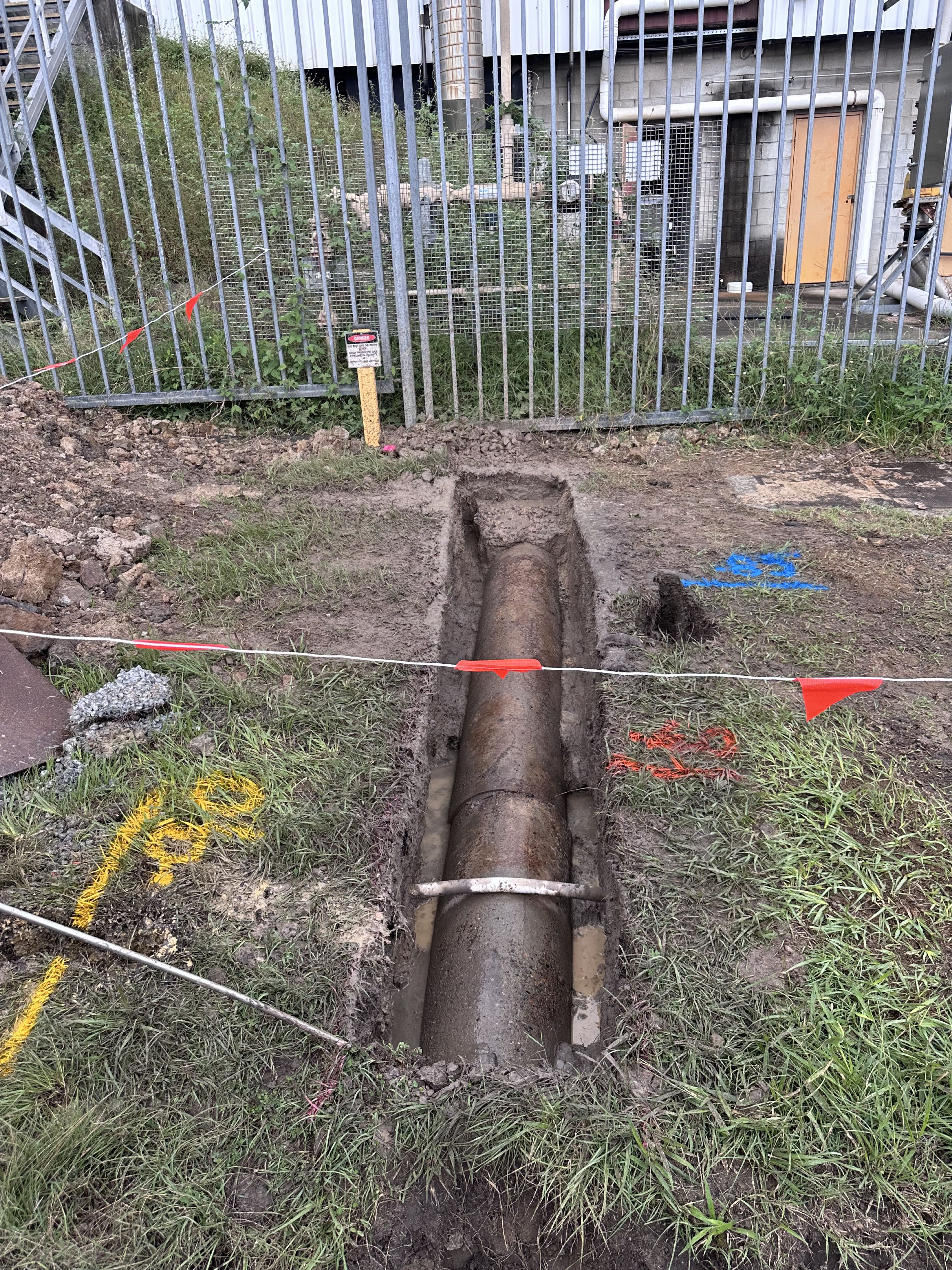 Stormwater pipe and Telstra cable exposure project
