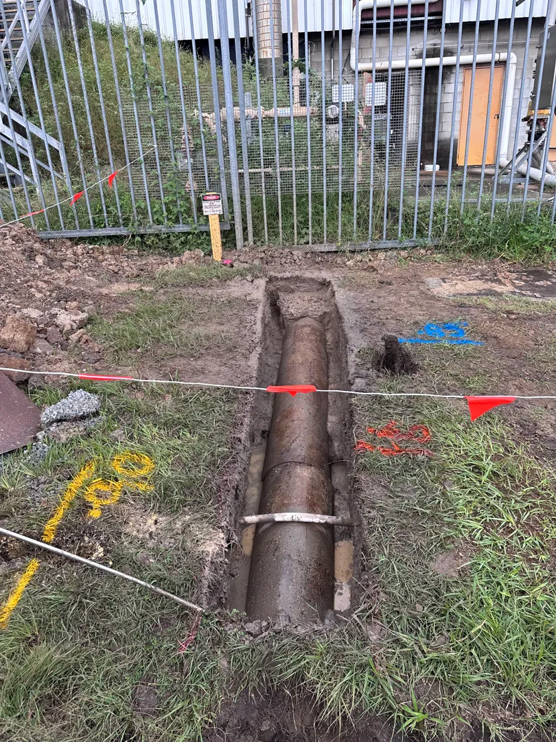 Stormwater pipe and Telstra cable exposure project