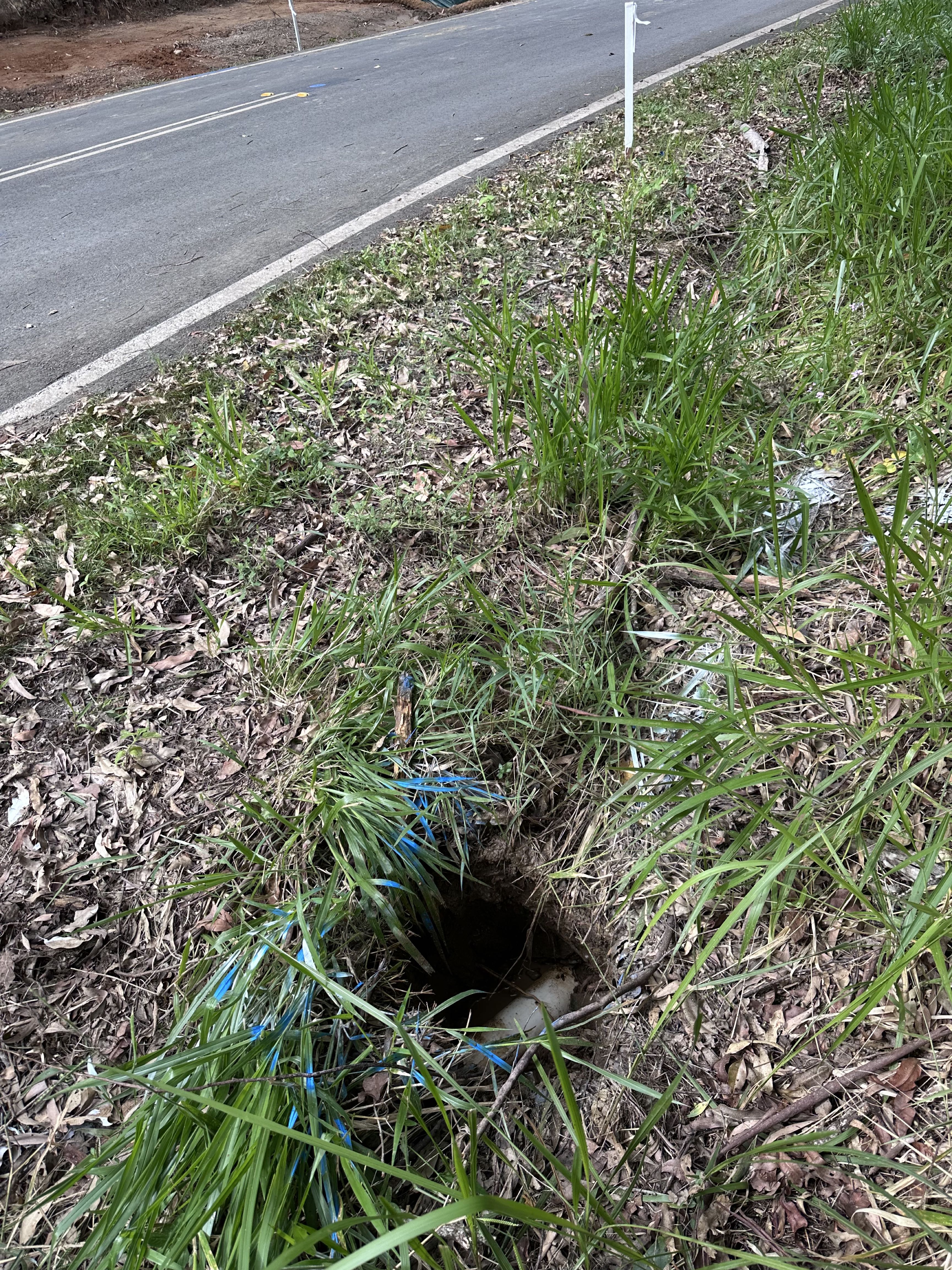 Utility location and verification project at Silver Strand