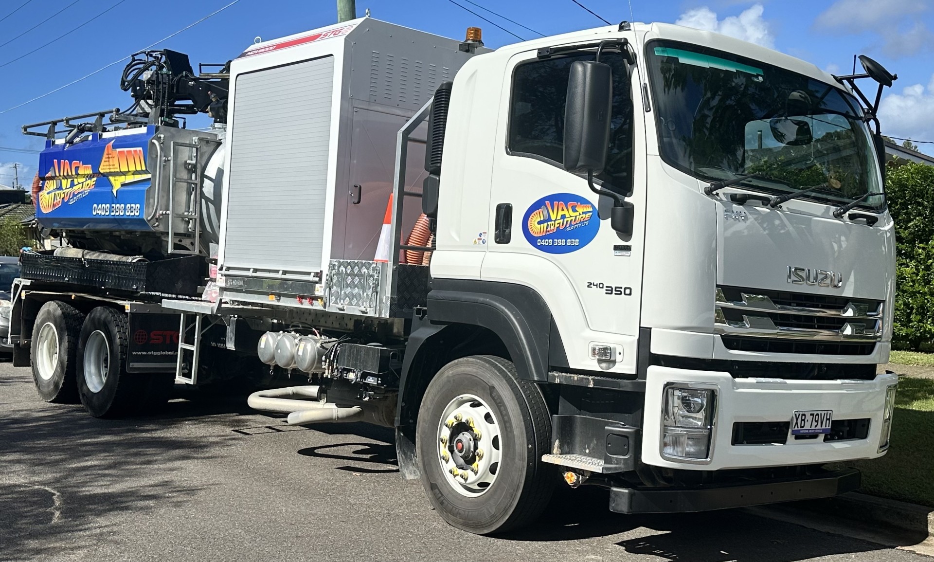 Vac to the Future Vacuum Excavation Truck